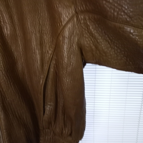 Vintage 95 Cypress Grove Leather Jacket Mens M - Picture 2 of 11